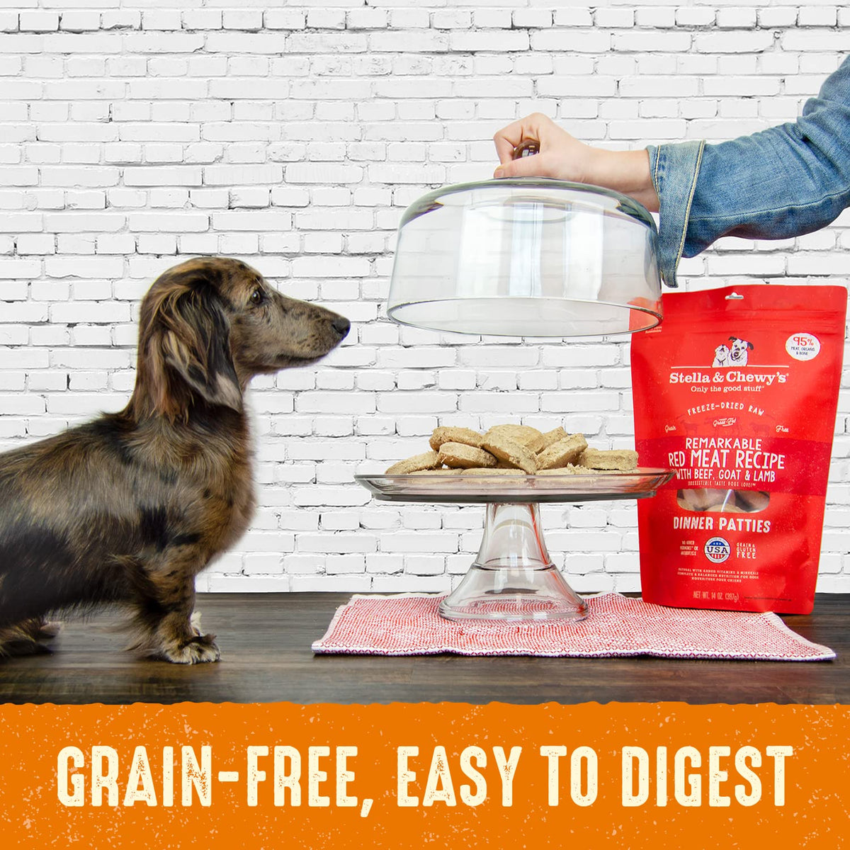 Stella & Chewy's Freeze-Dried Raw Dinner Patties, Super Beef, 708 g