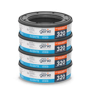Diaper Genie Essentials Round Refill, Unscented (4 Pack)
