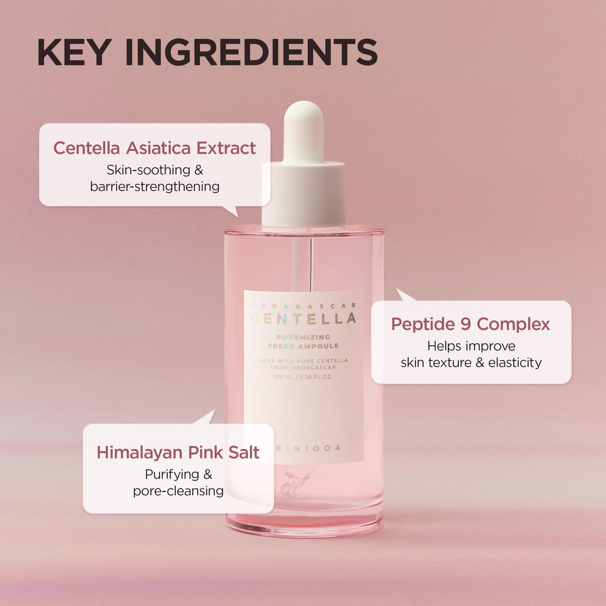SKIN1004 Madagascar Centella Poremizing Fresh Ampoule, 100 ml