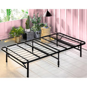 ZINUS SmartBase 14-Inch Metal Platform Bed Frame, Black, Twin