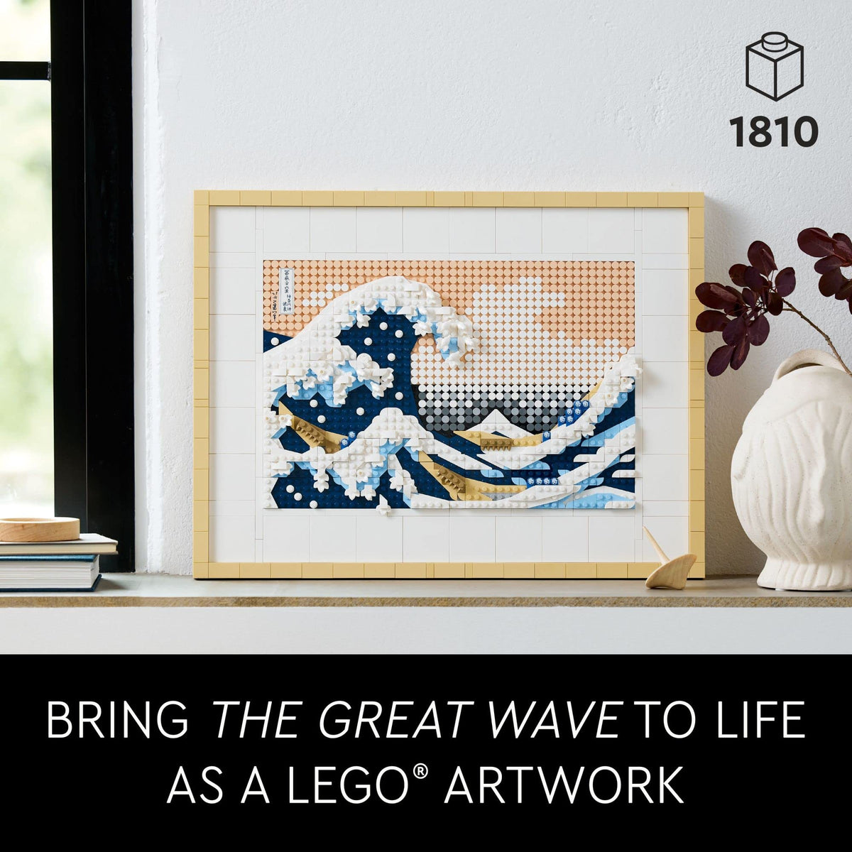 LEGO Art Hokusai The Great Wave 31208