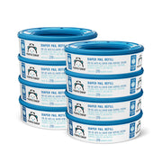 Mama Bear Diaper Pail Refills for Diaper Genie, 270 Count, Pack of 8
