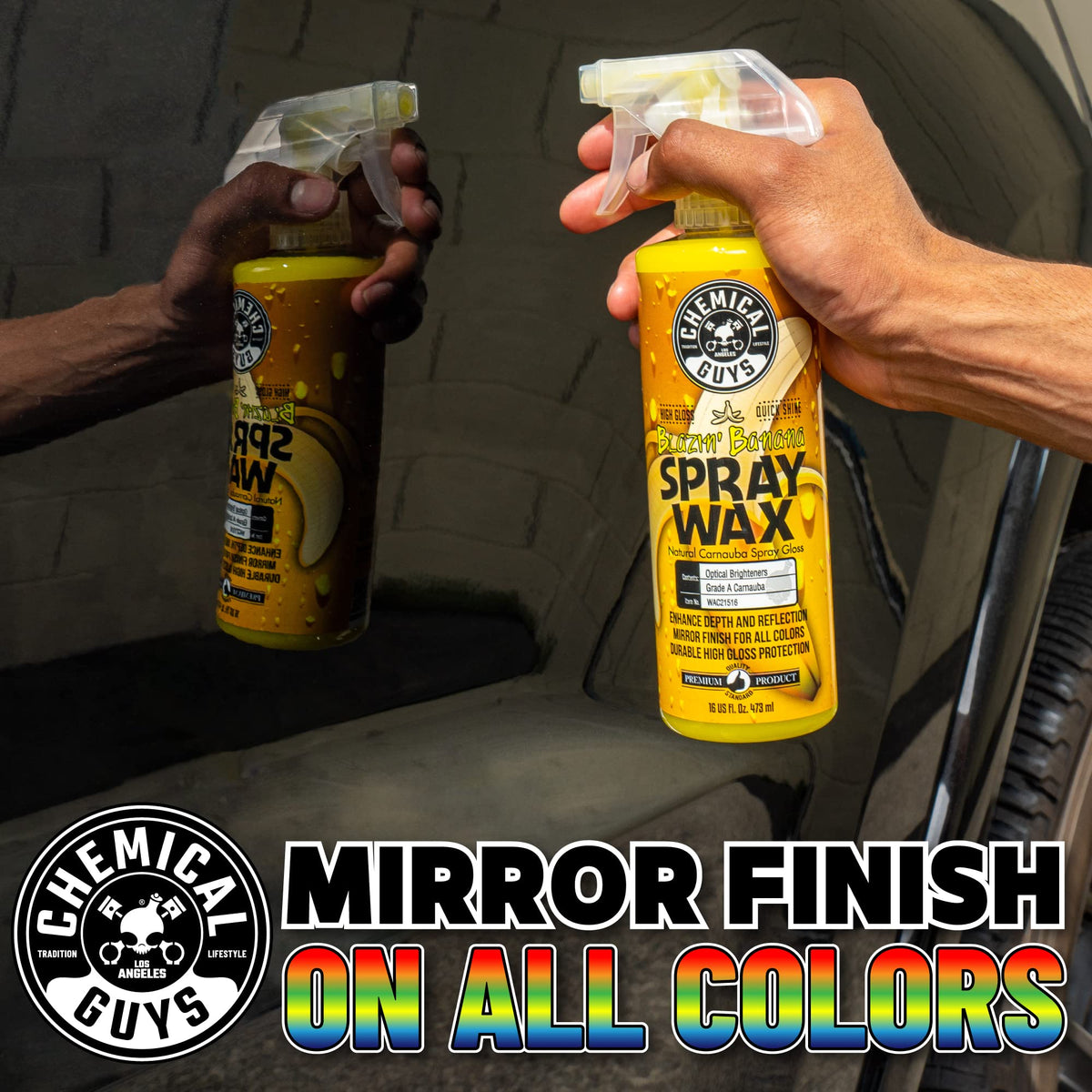Chemical Guys Blazin' Banana Spray Wax, 473 ml