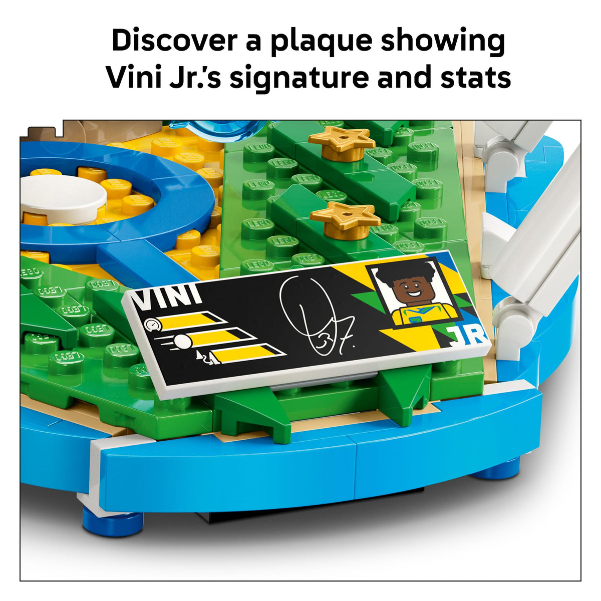 LEGO Editions Vini Jr. Soccer Highlights Building Set (43027)