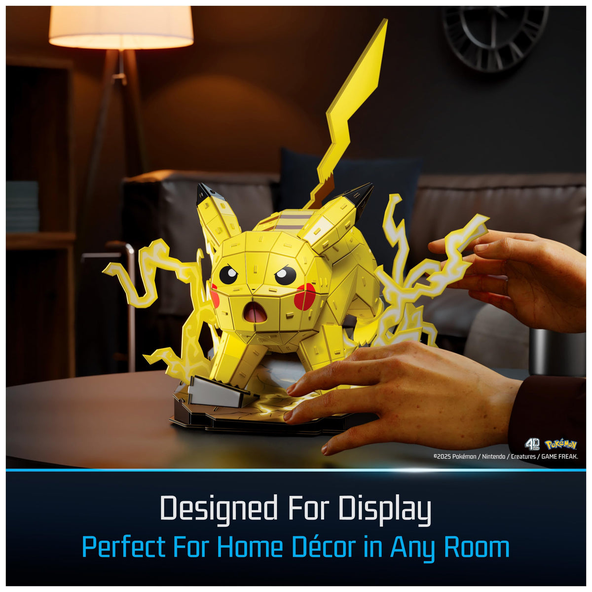 4D Build Pokémon Pikachu 3D Puzzle Model Kit