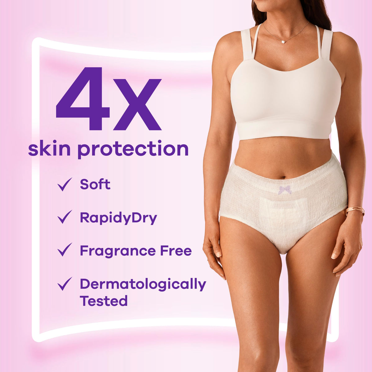 Always Discreet Sensitive Women's Underwear, Large, 24 Count
