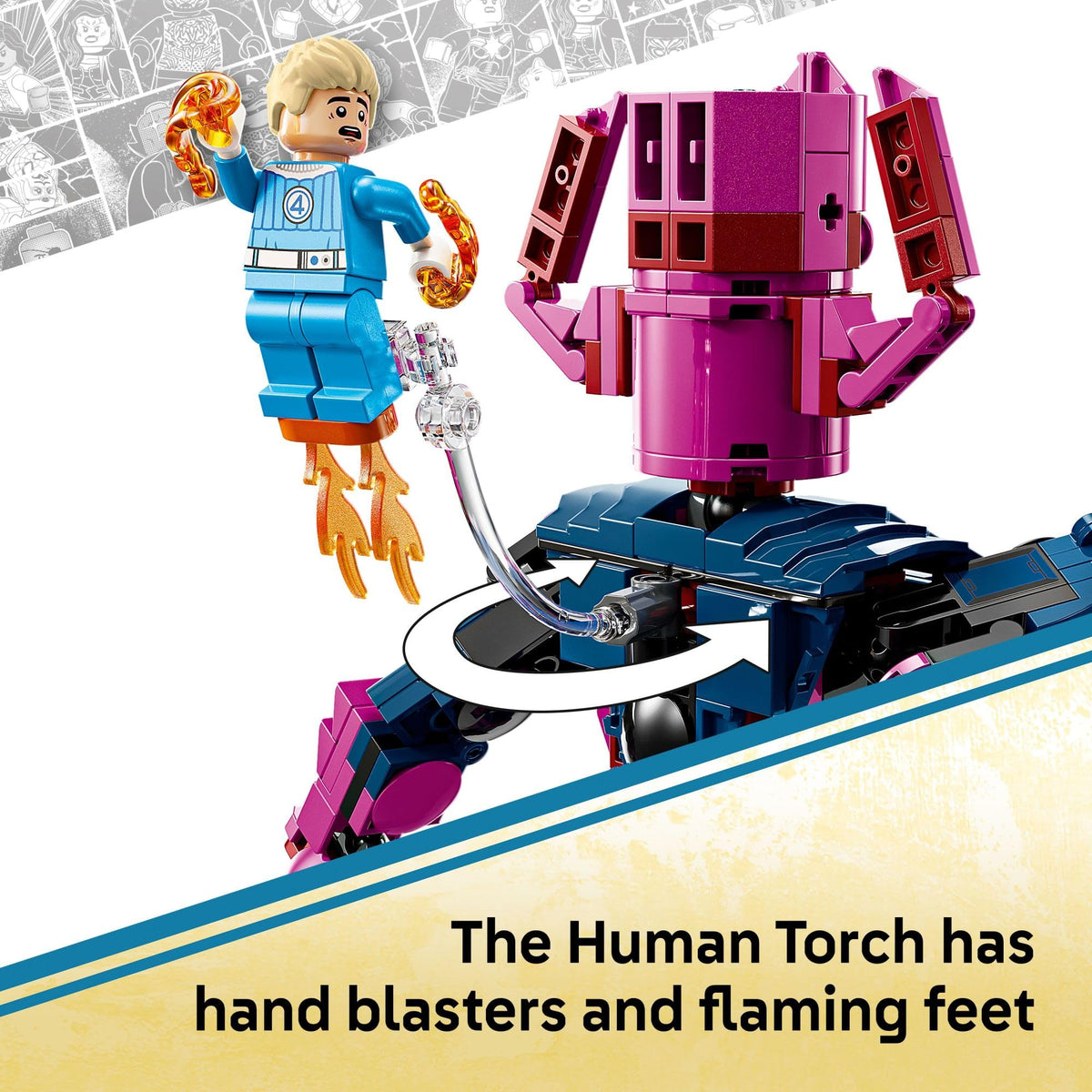 LEGO Marvel Fantastic Four vs. Galactus Construction Figure 76316