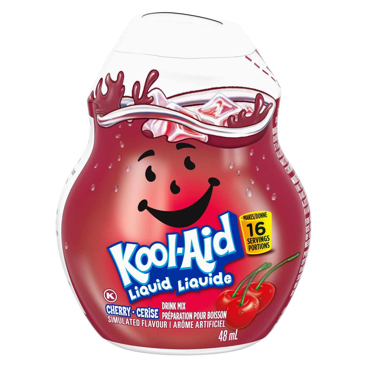 Kool-Aid Cherry Liquid Drink Mix, 48 mL, 12-Pack