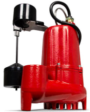 Red Lion RL-SC50V Cast Iron Sump Pump, 1/2 HP, 4300 GPH, 115V
