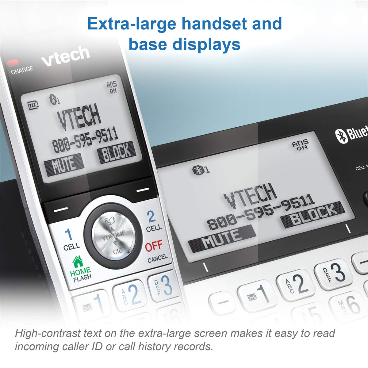 VTech IS8151-5 Answering System With 5 Handsets
