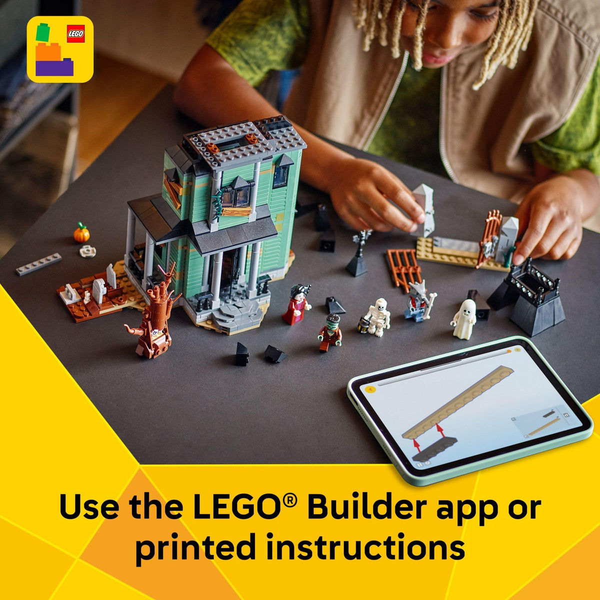 LEGO Creator 3 in 1 Haunted Mansion Building Toy, Ages 9+, 31167