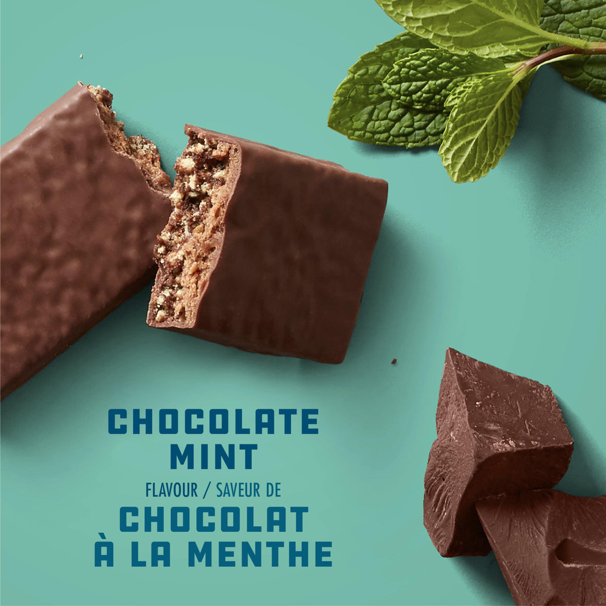 CLIF Builders Protein Bars, Chocolate Mint, 12 x 68 g