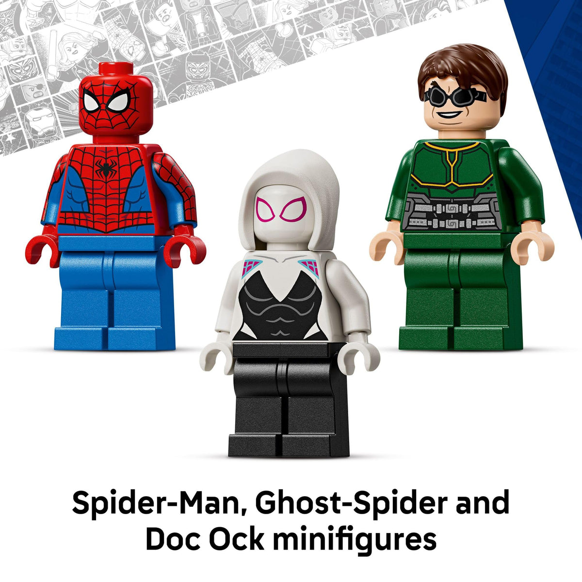 LEGO Marvel Mech Battle Spider-Man vs. Doc Ock Set, Ages 6+, 76338
