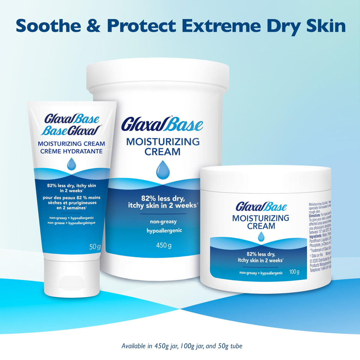 Glaxal Base Moisturizing Cream, 450 g