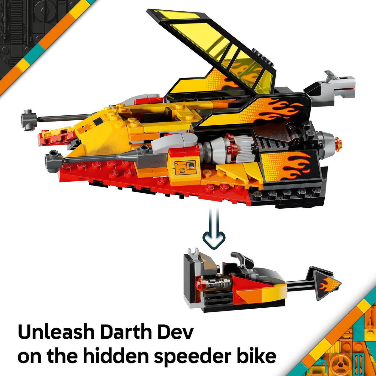 LEGO Star Wars Rebuild the Galaxy Force Burner Snowspeeder, 75414