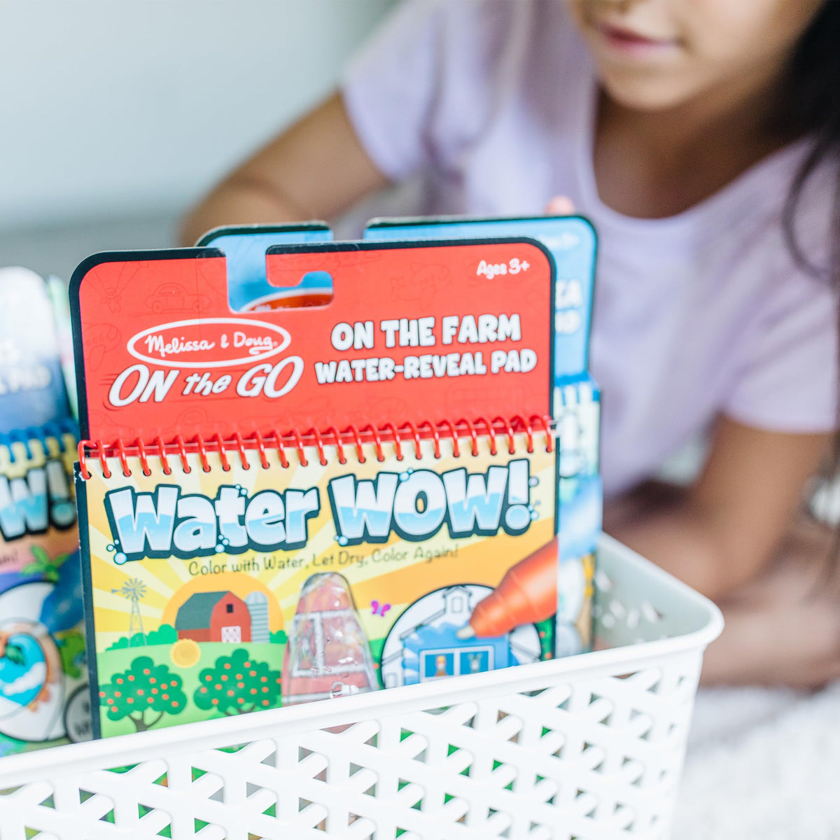 Melissa & Doug On the Go Water Wow! Colouring Pads (3 Pack)