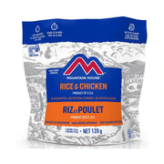Mountain House Rice and Chicken Freeze Dried Emergency Food, 1 Pouch