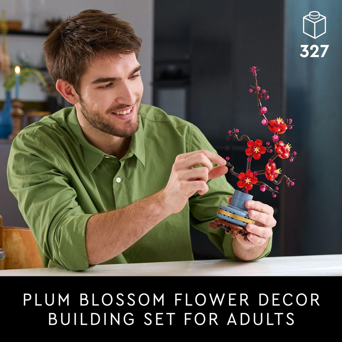 LEGO Icons Plum Blossom Building Set, 10369