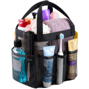 Lifewit Freestanding Mesh Shower Caddy, Medium, Black