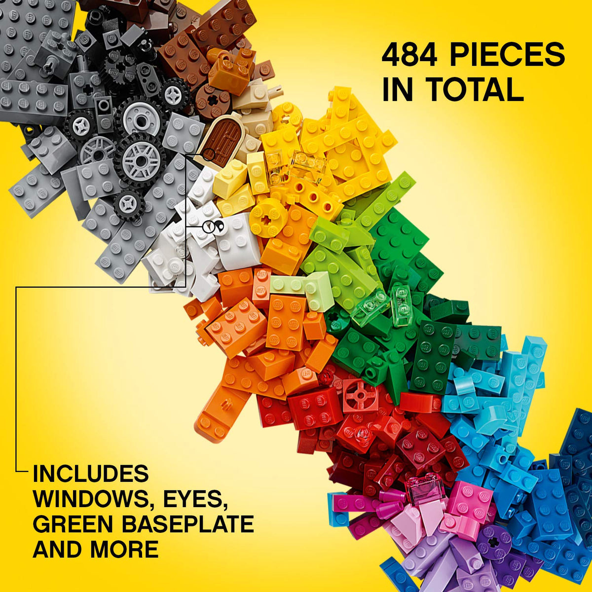 LEGO Classic Medium Creative Brick Box Set, 10696