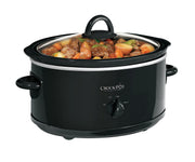 Crock-Pot Manual Slow Cooker, 7 Qt, Black