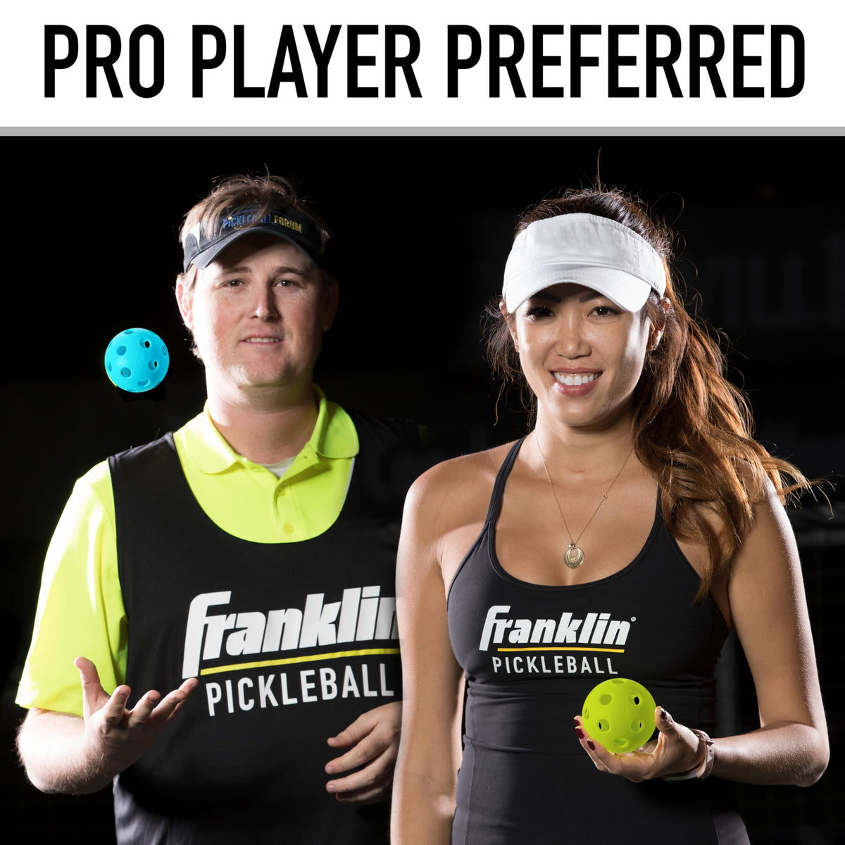 Franklin 52900 X-26 Indoor Pickleball, 3-Pack