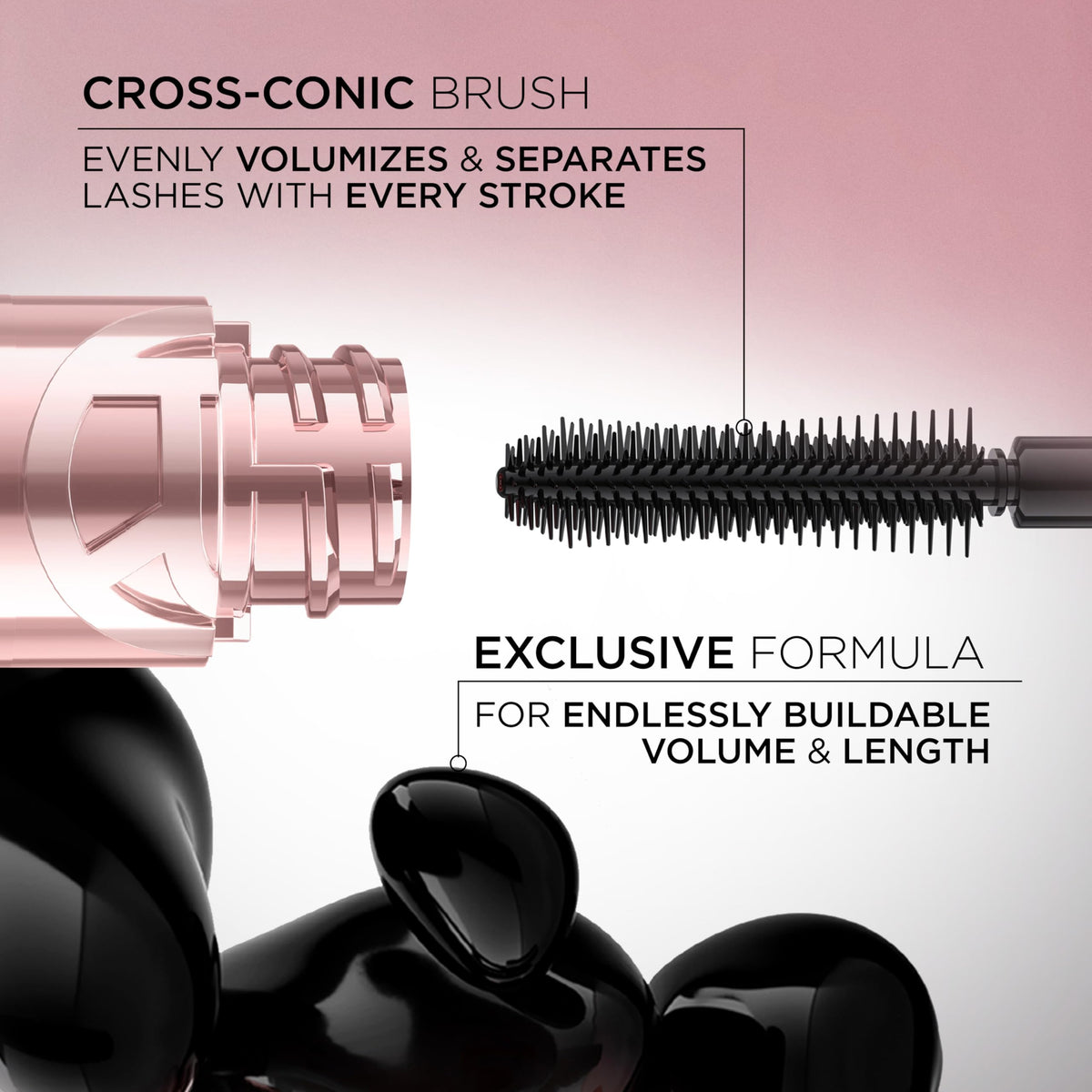 L'Oréal Paris Paradise Big Deal Mascara, Black Brown, 10.9 ml