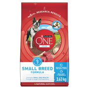 Purina ONE +Plus Small Breed Dry Dog Food, Beef, 3.63 kg