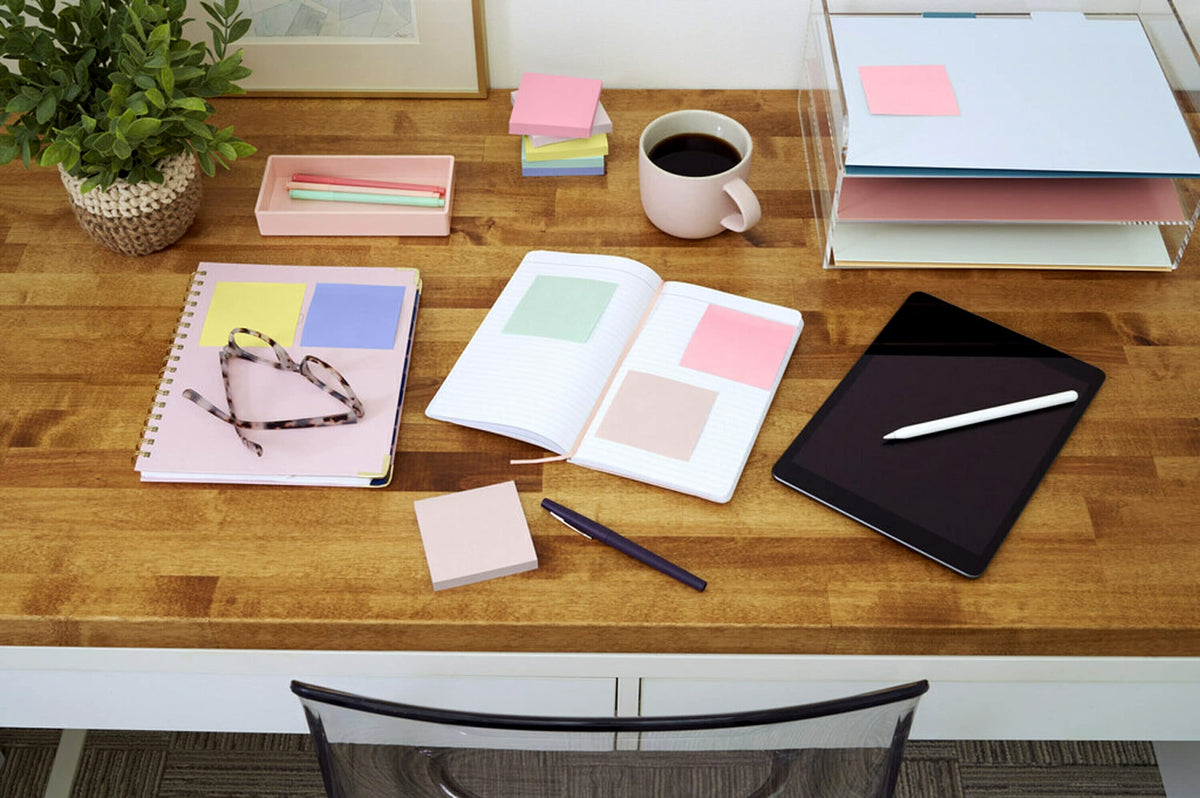 Post-it Greener Notes, 24 Pads, 3 x 3 in, Sweet Sprinkles