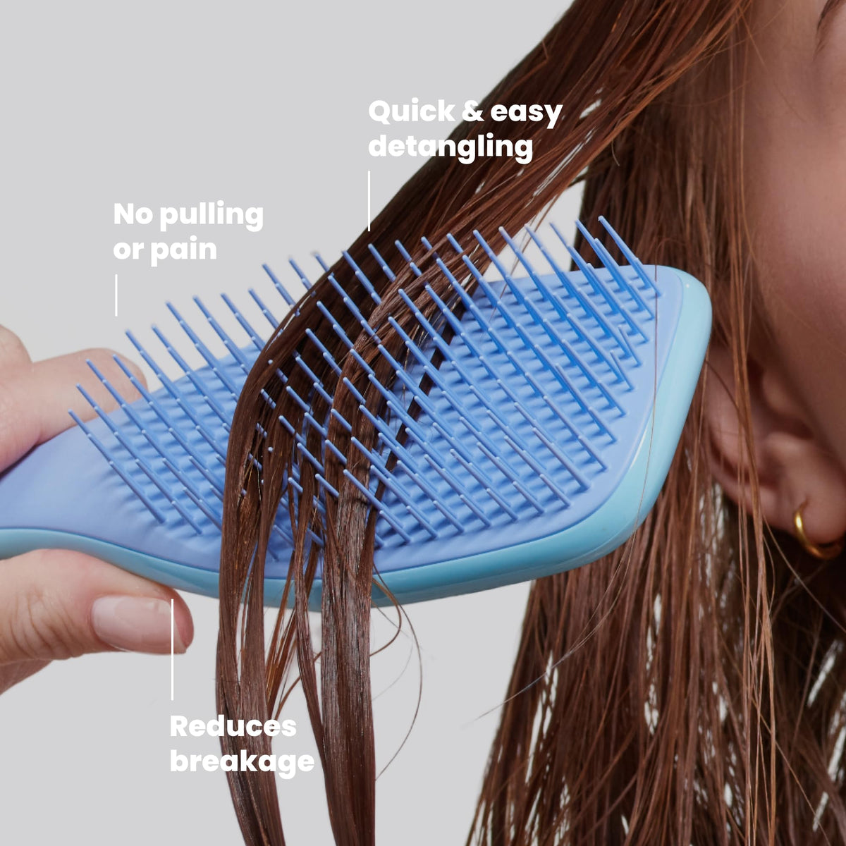 Tangle Teezer The Ultimate Detangler Hair Brush, Denim Blues