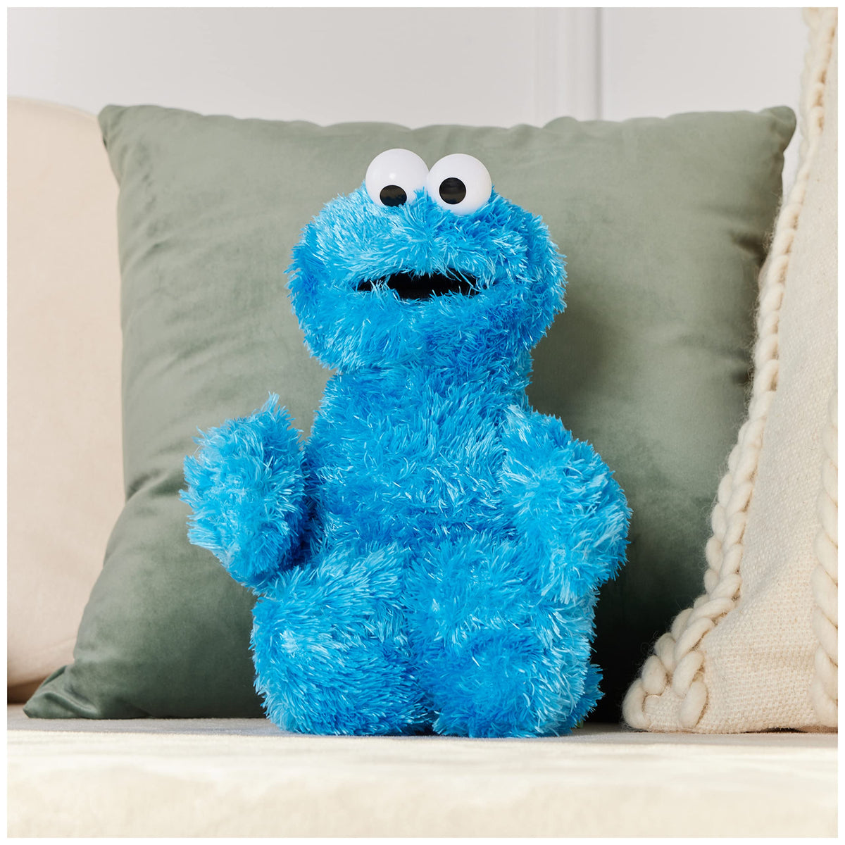 GUND Sesame Street Cookie Monster Muppet Plush, 12 Inch