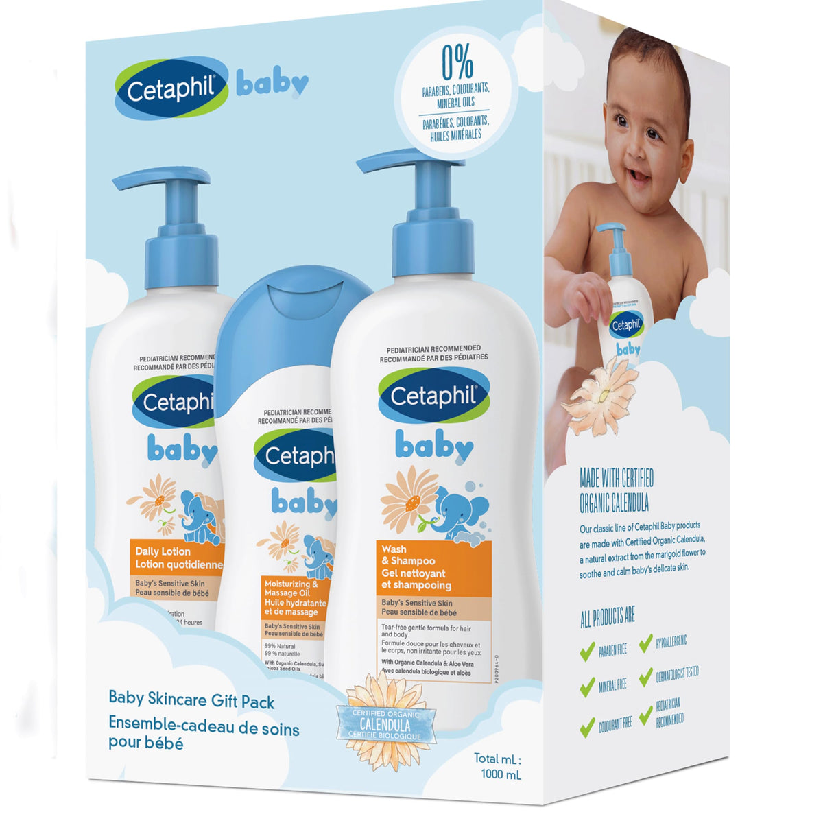 Cetaphil Baby Gift Pack, 3 Products