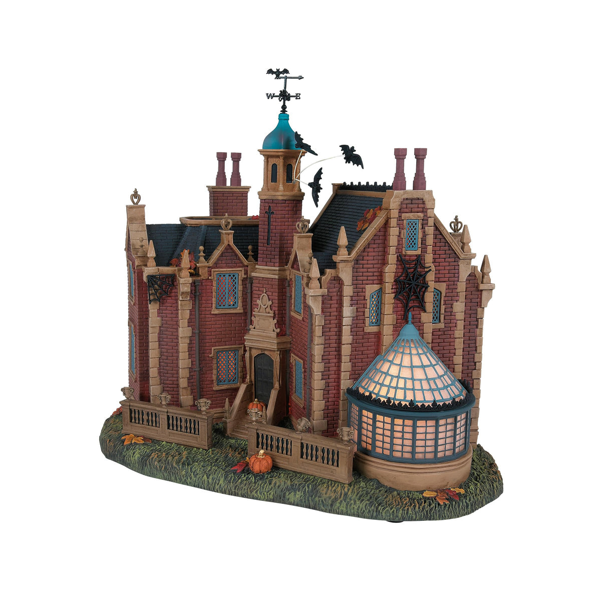 Department 56 Snow Village Haunted Mansion Lit Building, 10.51 Inch