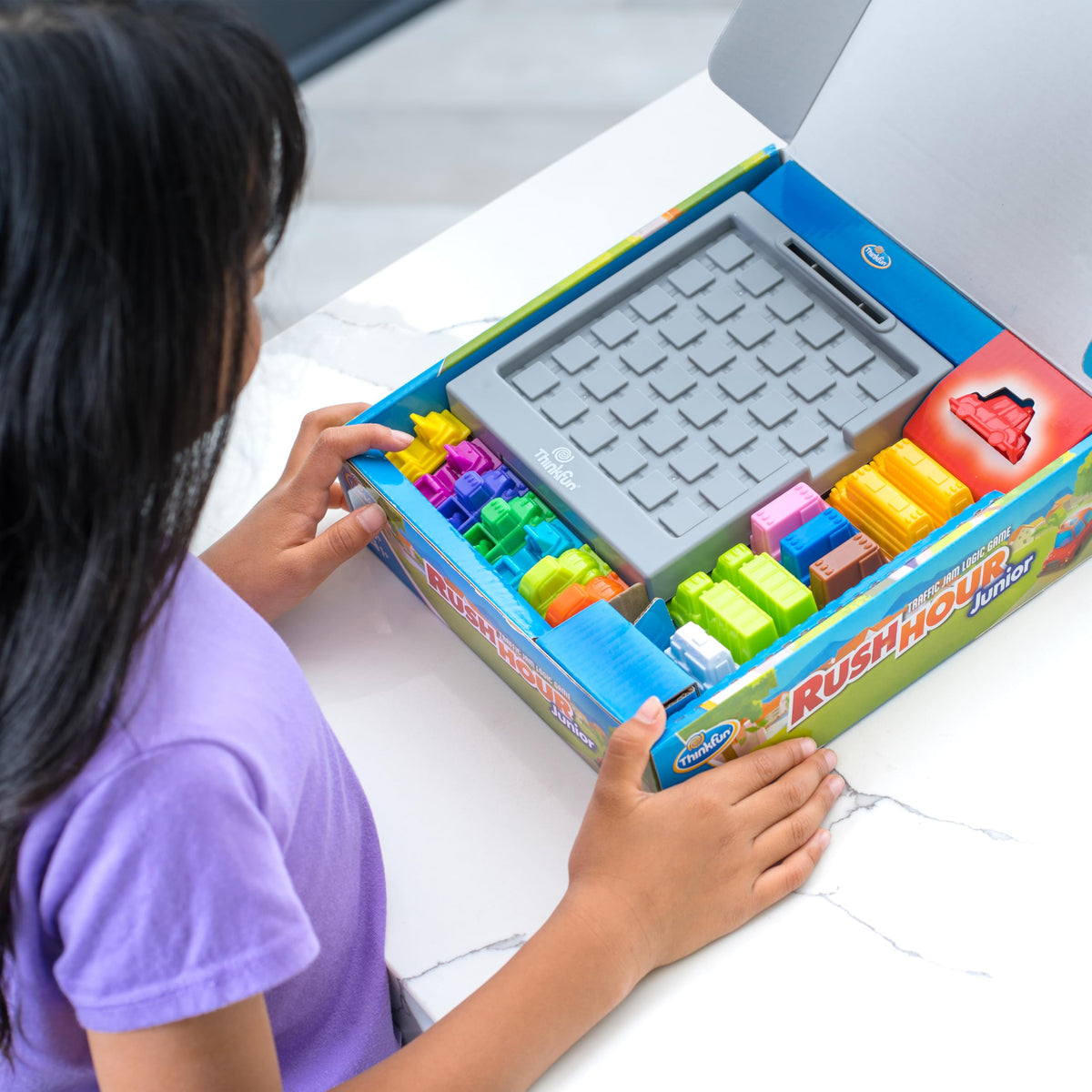 ThinkFun Rush Hour Junior Traffic Jam Logic Game