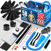 Sealegend Dryer Vent Cleaning Kit, 58 Pieces