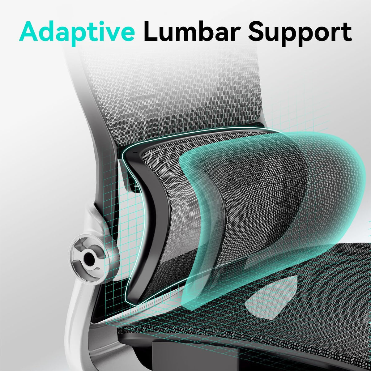 Ergonomic Mesh Office Chair with Tilt and Adjustable Headrest