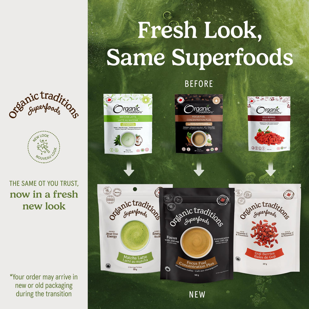 Organic Traditions Matcha Latte Powder