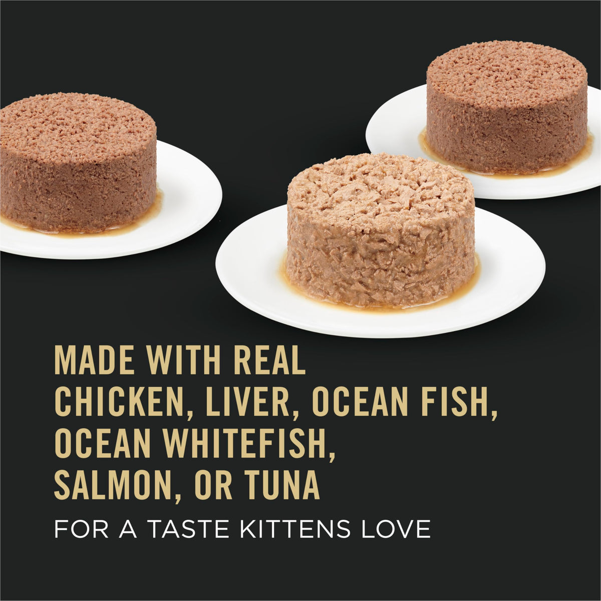 Purina Pro Plan Kitten Wet Cat Food Variety Pack, 85 g x 12, 2 Pack