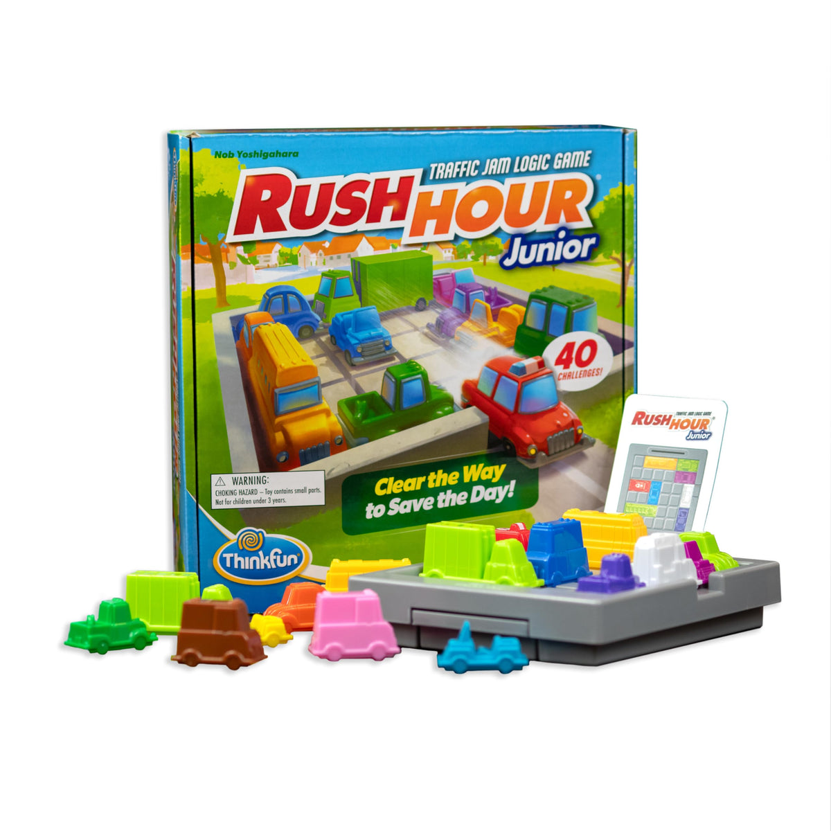 ThinkFun Rush Hour Junior Traffic Jam Logic Game