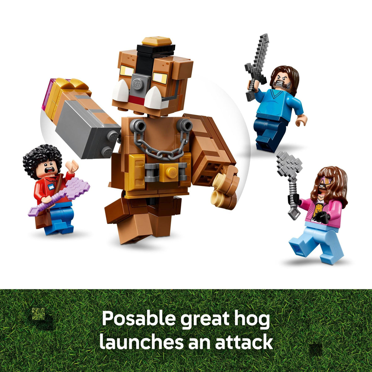 LEGO Minecraft Woodland Mansion Fighting Ring Building Set, 21272