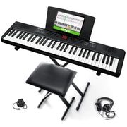 Alesis Melody 61 MK4 61-Key Piano Keyboard Bundle