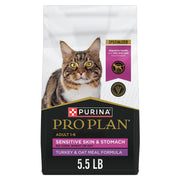 Purina Pro Plan Focus Sensitive Skin & Stomach Cat Food, 5.5 lb