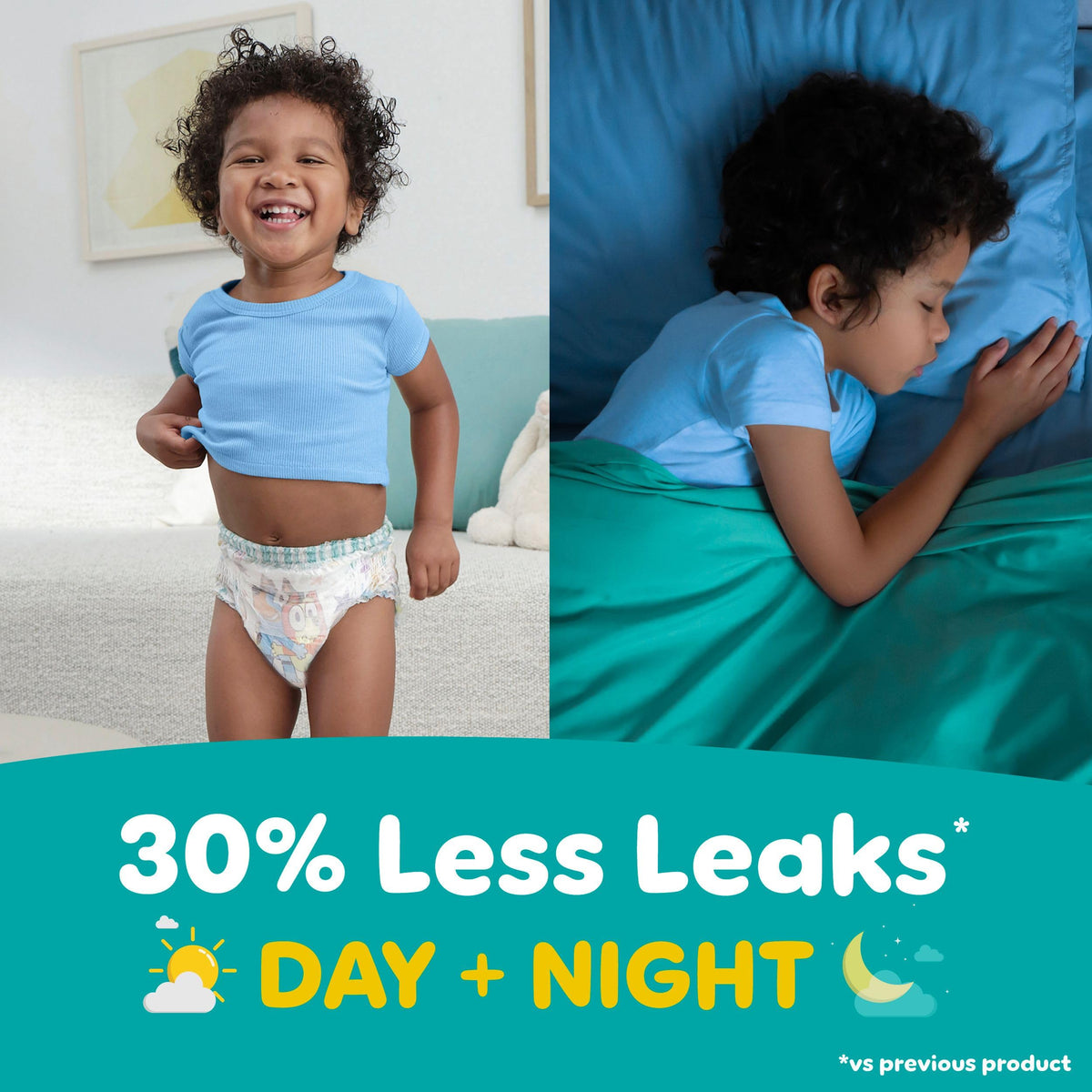 Pampers Easy Ups Training Underwear Boys, Size 8 (6T-7T), 58 Count