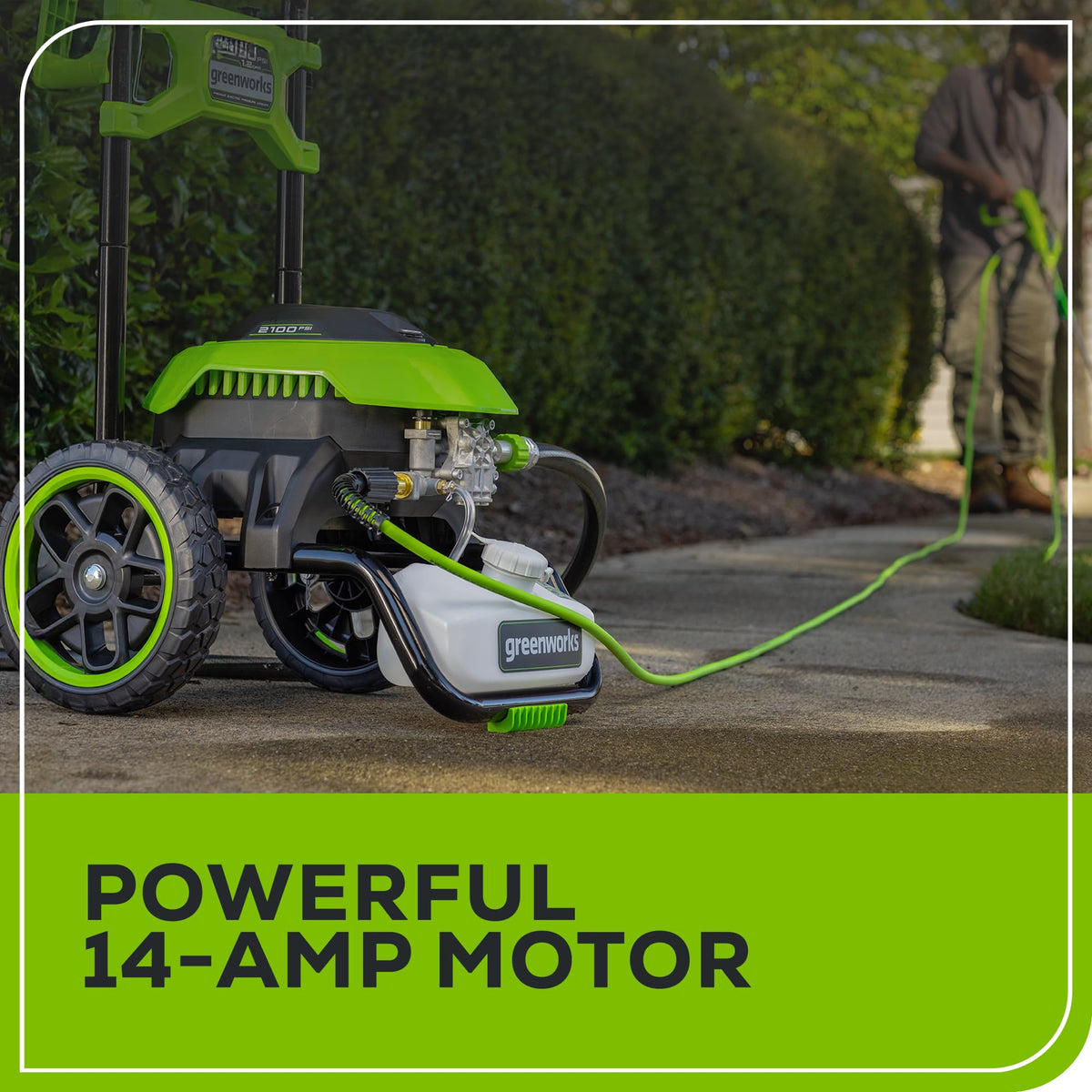 Greenworks 2000 PSI 1.2 GPM Cold Water Electric Pressure Washer