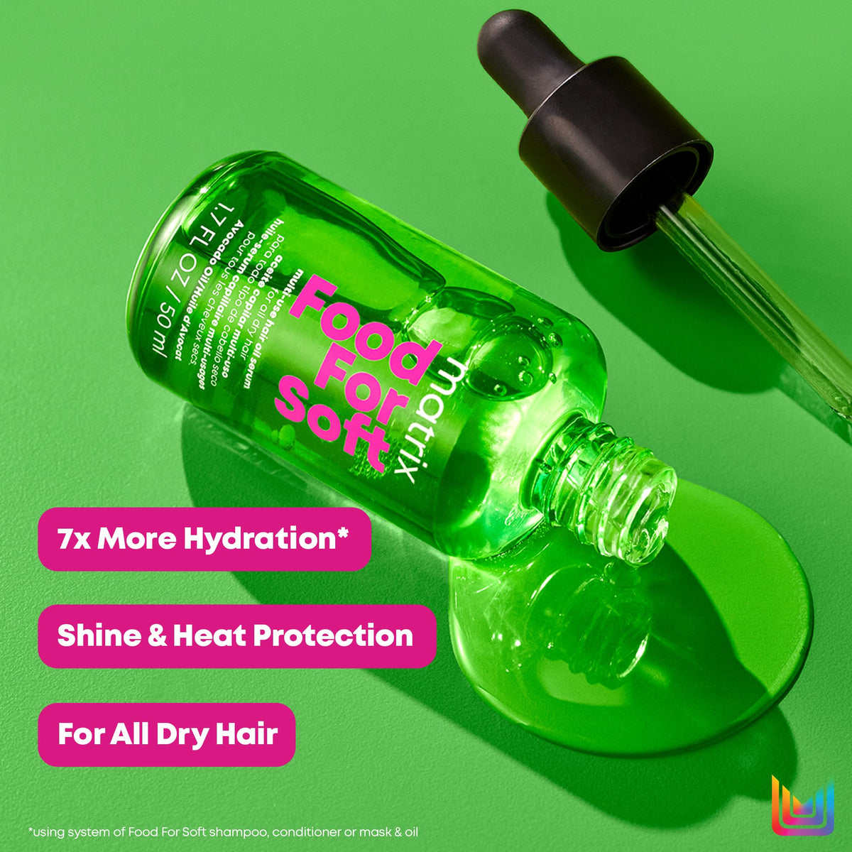 Matrix Multi-Use Hair Oil Serum with Avocado Oil, 50 mL