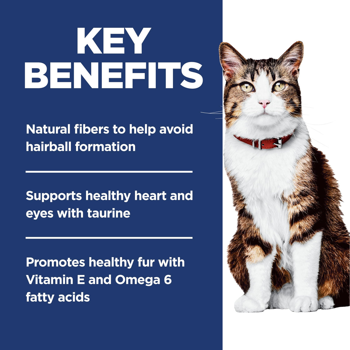 Hill's Science Diet Adult Hairball Control Cat Food, Chicken, 1.58kg