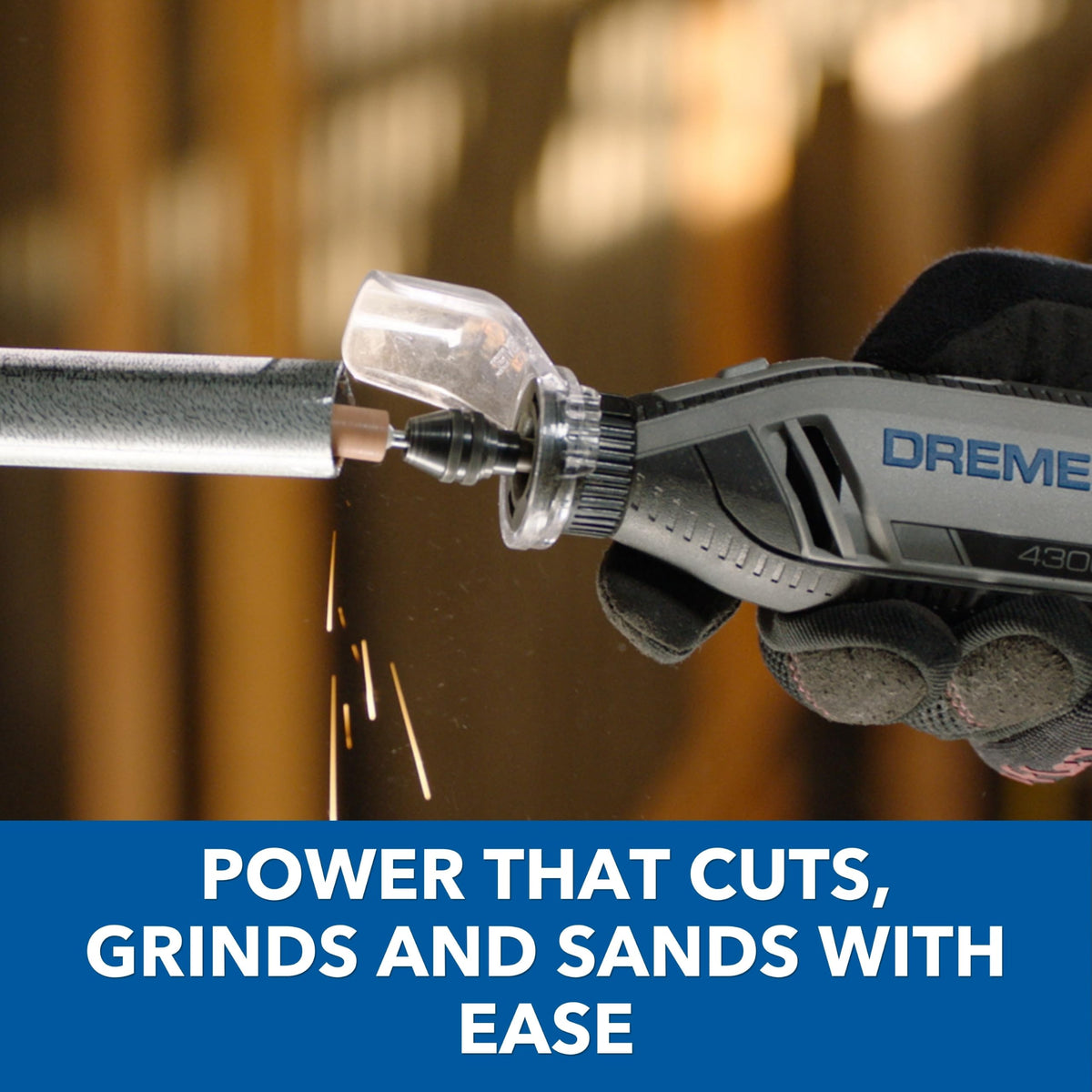Dremel 4300-5/40 High Performance Rotary Tool Kit with LED Light