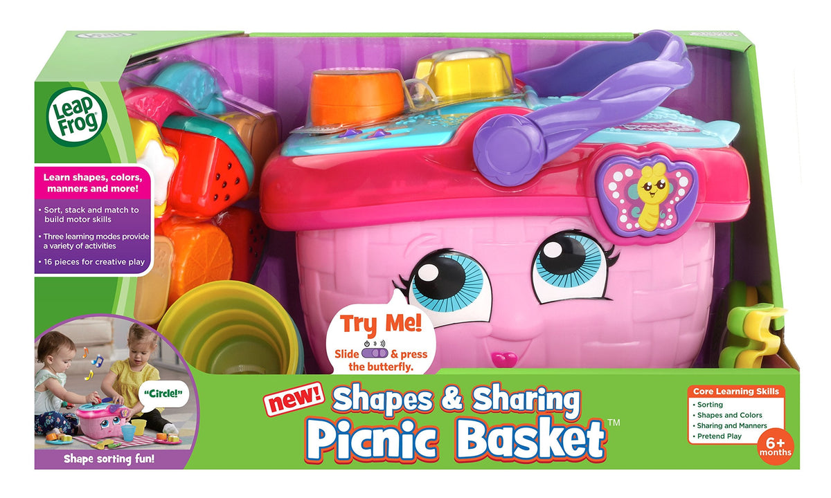 LeapFrog Shapes & Sharing Picnic Basket (English Version)