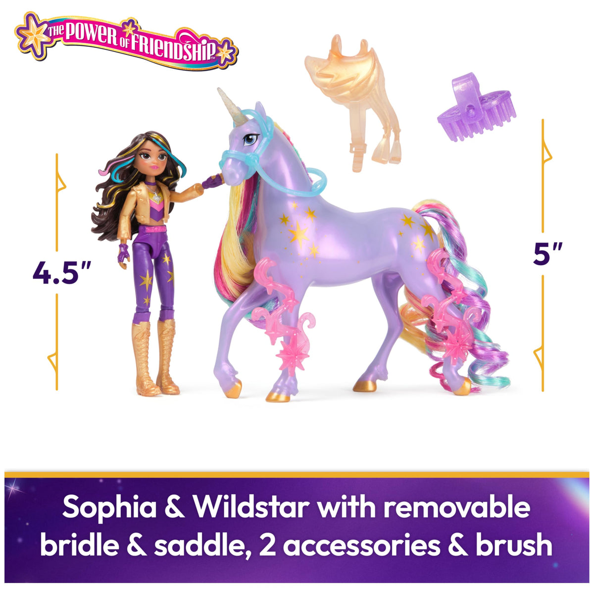 Unicorn Academy Sophia & Wildstar Power of Friendship Set
