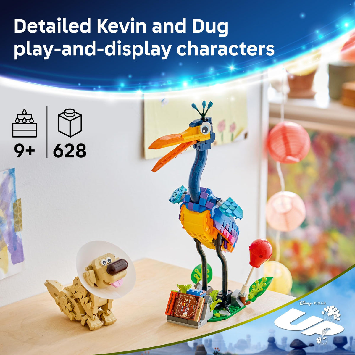 LEGO Disney Pixar Kevin & Dug 'Up' Set 43290, Ages 9+
